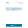 UNE EN ISO 11136:2017/A1:2021 Sensory analysis - Methodology - General guidance for conducting hedonic tests with consumers in a controlled area - Amendment 1 (ISO 11136:2014/Amd 1:2020)