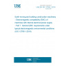 UNE EN ISO 13766-1:2018 Earth-moving and building construction machinery - Electromagnetic compatibility (EMC) of machines with internal electrical power supply - Part 1: General EMC requirements under typical electromagnetic environmental conditions (ISO 13766-1:2018)