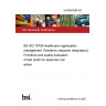 24/30463968 DC BS ISO 18706 Healthcare organization management. Pandemic response (respiratory). Functions and quality evaluation of test booth for specimen collection