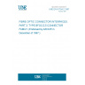 UNE EN 61754-2:1997 FIBRE OPTIC CONNECTOR INTERFACES. PART 2: TYPE BFOC/2,5 CONNECTOR FAMILY. (Endorsed by AENOR in December of 1997.)