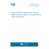 UNE EN 13416:2024 Flexible sheets for waterproofing - Bitumen, plastic and rubber sheets for roof waterproofing - Rules for sampling