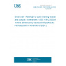 UNE EN ISO 11812:2024/A1:2024 Small craft - Watertight or quick-draining recesses and cockpits - Amendment 1 (ISO 11812:2020/Amd 1:2024) (Endorsed by Asociación Española de Normalización in November of 2024.)