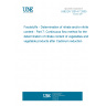 UNE EN 12014-7:2000 Foodstuffs - Determination of nitrate and/or nitrite content - Part 7: Continuous flow method for the determination of nitrate content of vegetables and vegetable products after Cadmium reduction