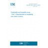 UNE EN ISO 34101-3:2020 Sustainable and traceable cocoa - Part 3: Requirements for traceability (ISO 34101-3:2019)