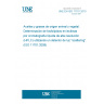 UNE EN ISO 11701:2010 Vegetable fats and oils - Determination of phospholipids content in lecithins by HPLC using a light-scattering detector (ISO 11701:2009)