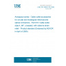 UNE EN 3660-018:2009 Aerospace series - Cable outlet accessories for circular and rectangular electrical and optical connectors - Part 018: Cable outlet, style A, 90°, unsealed, with cable tie strain relief - Product standard (Endorsed by AENOR in April of 2009.)