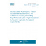 UNE EN 62489-1:2011/A2:2018 Electroacoustics - Audio-frequency induction loop systems for assisted hearing - Part 1: Methods of measuring and specifying the performance of system components (Endorsed by Asociación Española de Normalización in April of 2018.)