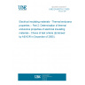 UNE EN 60216-2:2005 Electrical insulating materials - Thermal endurance properties -- Part 2: Determination of thermal endurance properties of electrical insulating materials - Choice of test criteria (Endorsed by AENOR in December of 2005.)