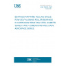 UNE 28629:1987 BEARINGS-AIRFRAME ROLLING SINGLE ROW SELF ALIGNING ROLLER BEARINGS IN CORROSION RESISTING STEEL DIAMETER SERIES 3 AND 4. DIMENSIONS AND LOADS. AEROSPACE SERIES.