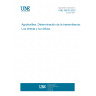 UNE 40610:2020 Agrotextiles. Determination of transmittance: Direct and diffuse light