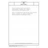 DIN EN 14944-3 Influence of cementitious products on water intended for human consumption - Test methods - Part 3: Migration of substances from factory-made cementititous products