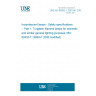 UNE EN 60432-1:2001/A1:2006 Incandescent lamps - Safety specifications -- Part 1: Tungsten filament lamps for domestic and similar general lighting purposes (IEC 60432-1:1999/A1:2005 modified)