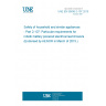 UNE EN 50636-2-107:2015 Safety of household and similar appliances - Part 2-107: Particular requirements for robotic battery powered electrical lawnmowers (Endorsed by AENOR in March of 2015.)