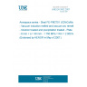 UNE EN 3532:2007 Aerospace series - Steel FE-PM2701 (X2NiCoMo18-8-5) - Vacuum induction melted and vacuum arc remelted - Solution treated and precipitation treated - Plate - 6 mm < a = 40 mm - 1 750 MPa = Rm = 2 000 MPa (Endorsed by AENOR in May of 2007.)