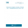 UNE EN ISO 22476-11:2019 Geotechnical investigation and testing - Field testing - Part 11: Flat dilatometer test (ISO 22476-11:2017)