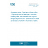 UNE EN 4041:2006 Aerospace series - Bearings, airframe rolling - Rigid single row ball bearings in corrosion resisting steel, with extended inner ring and flanged alignment bush - Dimensions and loads (Endorsed by AENOR in November of 2006.)