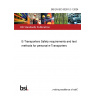 BS EN IEC 63281-2-1:2024 E-Transporters Safety requirements and test methods for personal e-Transporters