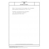 DIN EN ISO 15023-1 Plastics - Poly(vinyl alcohol) (PVAL) materials - Part 1: Designation system and basis for specifications (ISO 15023-1:2017)