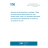 UNE EN 60704-2-5:2006 Household and similar electrical appliances - Test code for the determination of airborne acoustical noise -- Part 2-5: Particular requirements for electric thermal storage room heaters