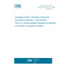 UNE EN 2591-212:2005 Aerospace series - Elements of electrical and optical connection - Test methods - Part 212: Surface transfer impedance (Endorsed by AENOR in December of 2005.)