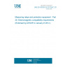 UNE EN 60255-26:2013/AC:2013 Measuring relays and protection equipment - Part 26: Electromagnetic compatibility requirements (Endorsed by AENOR in January of 2014.)