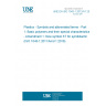 UNE EN ISO 1043-1:2012/A1:2016 Plastics - Symbols and abbreviated terms - Part 1: Basic polymers and their special characteristics - Amendment 1: New symbol ST for syndiotactic (ISO 1043-1:2011/Amd 1:2016)