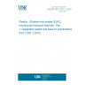 UNE EN ISO 21301-1:2020 Plastics - Ethylene-vinyl acetate (EVAC) moulding and extrusion materials - Part 1: Designation system and basis for specifications (ISO 21301-1:2019)