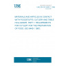 UNE EN ISO 8442-1:1998 MATERIALS AND ARTICLES IN CONTACT WITH FOODSTUFFS. CUTLERY AND TABLE HOLLOWARE. PART 1: REQUIREMENTS FOR CUTLERY FOR THE PREPARATION OF FOOD. (ISO 8442-1:1997).