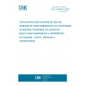 UNE 104400-5:2000 Instructions for the installation of waterproofing systems made of polymer modified tar sheets for the waterproofing and rehabilitation of roofs in building.