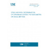 UNE 36324-2:1991 Steel and iron - Determination of chromium content - Potentiometric or visual method (ISO 4937:1986)