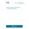 UNE EN ISO 15189:2023/A11:2024 Medical laboratories - Requirements for quality and competence