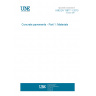 UNE EN 13877-1:2013 Concrete pavements - Part 1: Materials