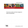 BS ISO 23725:2024 Autonomous system and fleet management system interoperability