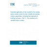 UNE EN 15269-11:2018+AC:2019 Extended application of test results for fire resistance and/or smoke control for door, shutter and openable window assemblies, including their elements of building hardware - Part 11: Fire resistance for operable fabric curtains