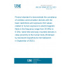 UNE EN 50566:2017/A1:2023 Product standard to demonstrate the compliance of wireless communication devices with the basic restrictions and exposure limit values related to human exposure to electromagnetic fields in the frequency range from 30 MHz to 6 GHz: hand-held and body mounted devices in close proximity to the human body (Endorsed by Asociación Española de Normalización in September of 2023.)