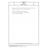 DIN EN 15384-1 Packaging - Test method to determine the porosity of the internal coating of flexible aluminium tubes - Part 1: Sodium chloride test