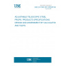UNE EN 1065:2001 ERRATUM ADJUSTABLE TELESCOPIC STEEL PROPS. PRODUCTS SPECIFICATIONS, DESIGN AND ASSESSMENT BY CALCULATION AND TESTS.