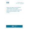 UNE CEN/TS 17775:2022 Organic and organo-mineral fertilizers - Determination of the inorganic arsenic content (Endorsed by Asociación Española de Normalización in May of 2022.)