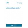 UNE EN ISO 8675:2024 Fasteners - Hexagon thin nuts (style 0), with fine pitch thread (ISO 8675:2023)