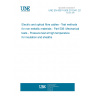 UNE EN 60811-508:2012/A1:2018 Electric and optical fibre cables - Test methods for non-metallic materials - Part 508: Mechanical tests - Pressure test at high temperature for insulation and sheaths