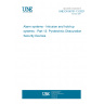 UNE EN 50131-13:2021 Alarm systems - Intrusion and hold-up systems - Part 13: Pyrotechnic Obscuration Security Devices