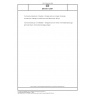 DIN EN 12487 Corrosion protection of metals - Rinsed and non-rinsed chromate conversion coatings on aluminium and aluminium alloys